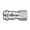 Adaptor press filet interior inox AISI 304 35 mm × 1″